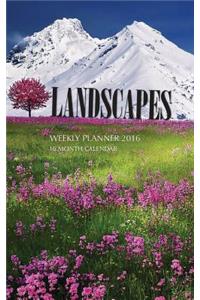 Landscapes Weekly Planner 2016