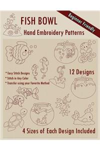 Fish Bowl Hand Embroidery Patterns