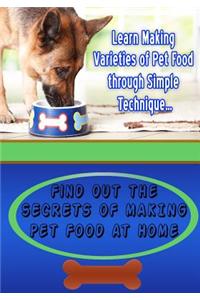 Making Pet Food at Home