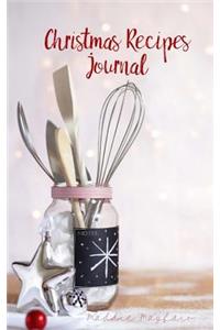 Christmas Recipes Journal