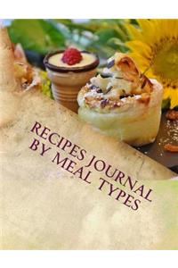 Recipes Journal by Meal Types