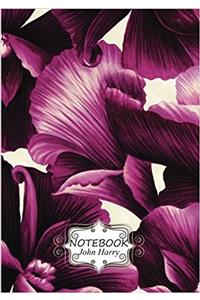 Notebook Journal: Dot-grid, Graph, Lined, Blank No Lined Flower Wallpaper.9 Pocket Notebook Journal Diary (Blank Notebook Journal)