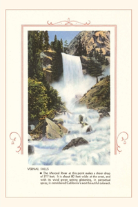 Vintage Journal Vernal Falls, Yosemite