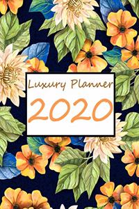 Beautiful Floral Colorful 2020 Planner