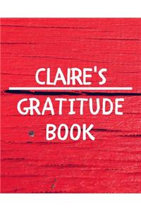 Claire's Gratitude Journal