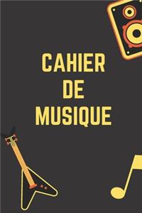 Cahier de musique