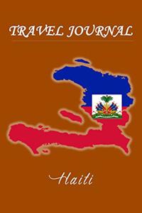 Travel Journal - Haiti - 50 Half Blank Pages -