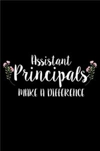 Assistant Principals Make A Difference