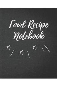 Food Recipe Notebook