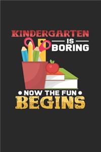 Kindergarten is boring
