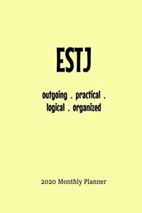 ESTJ Monthly Planner