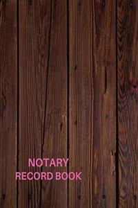 Notary Record Book