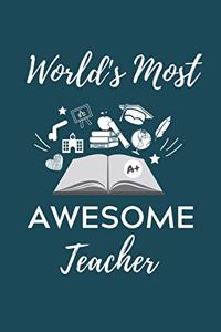 World's Most Awesome Teacher