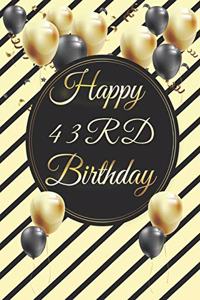 Happy 43rd Birthday