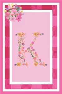 K - Monogram Journal