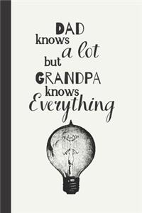 Dad Knows a Lot but Grandpa knows Everything