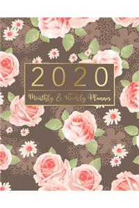 2020 Monthly & Weekly Planner