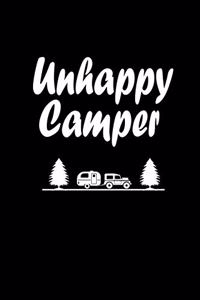 Unhappy camper