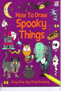 HOW TO DRAW SPOOKY THINGS