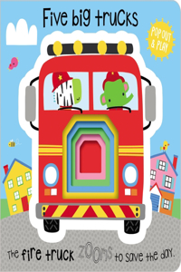 Board Book Five Big Trucks
