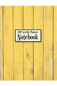 2019 Weekly Planner Notebook