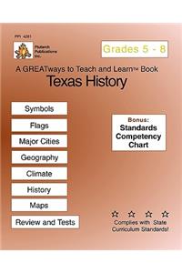 Texas History Grades 5-8