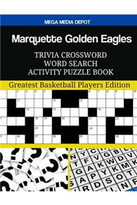 Marquette Golden Eagles Trivia Crossword Word Search Activity Puzzle Book