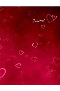 Journal: Lined Notebook - Composition Book - 8.5 X 11 Paper - Wide Ruled - 100 Pages