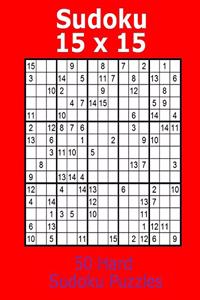 Sudoku 15 X 15 50 Hard Sudoku Puzzles