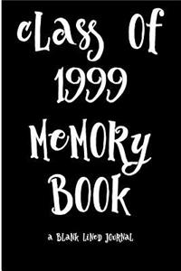 Class of 1999 Memory Book