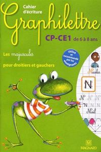 Graphilettre CP-CE1 Cahier d'ecriture majuscules - Pack 5 volumes