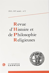 Revue d'Histoire Et de Philosophie Religieuses