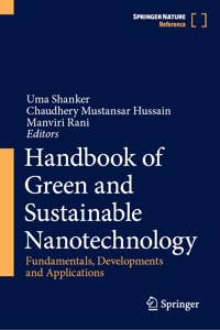 Handbook of Green and Sustainable Nanotechnology