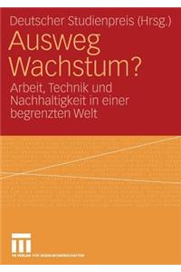 Ausweg Wachstum?