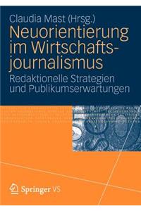 Neuorientierung Im Wirtschaftjournalismus