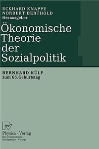 Ökonomische Theorie Der Sozialpolitik