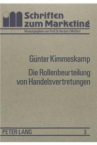 Die Rollenbeurteilung von Handelsvertretungen