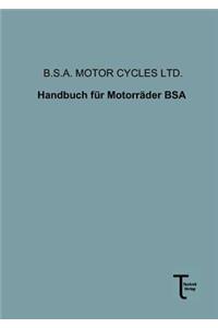 Handbuch Fur Motorrader BSA