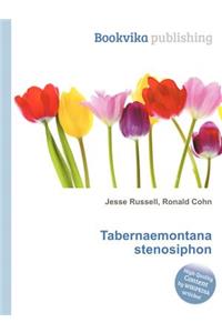 Tabernaemontana Stenosiphon