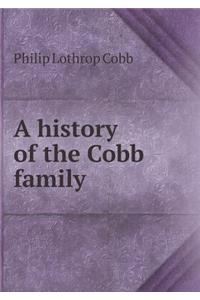 A History of the Cobb Family