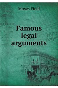 Famous Legal Arguments