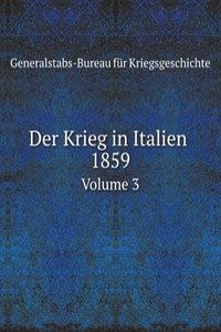 Der Krieg in Italien, 1859
