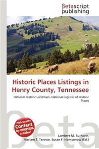 Historic Places Listings in Henry County, Tennessee