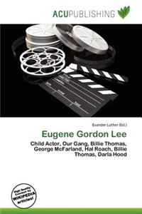 Eugene Gordon Lee