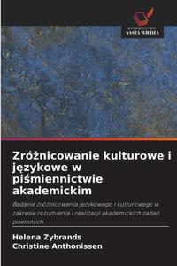 Zróżnicowanie kulturowe i językowe w piśmiennictwie akademickim