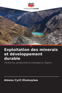 Exploitation des minerais et développement durable