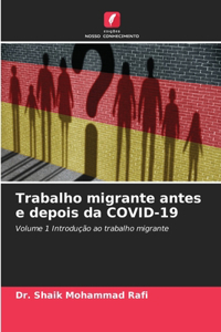 Trabalho migrante antes e depois da COVID-19
