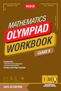 MTG International Mathematics Olympiad (IMO) Workbook Class 9 - Chapterwise Previous Year Solved Paper & Achievers Section - SOF Olympiad Books For 2025-26 Exam