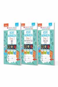 Oswaal NCERT & CBSE Workbooks Class 3 (Set Of 3 Books ) Hindi Veena, Mathematics Mela, English Santoor (For Latest Exam)