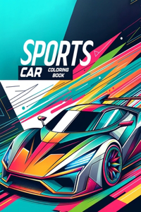Sports Car coloring book